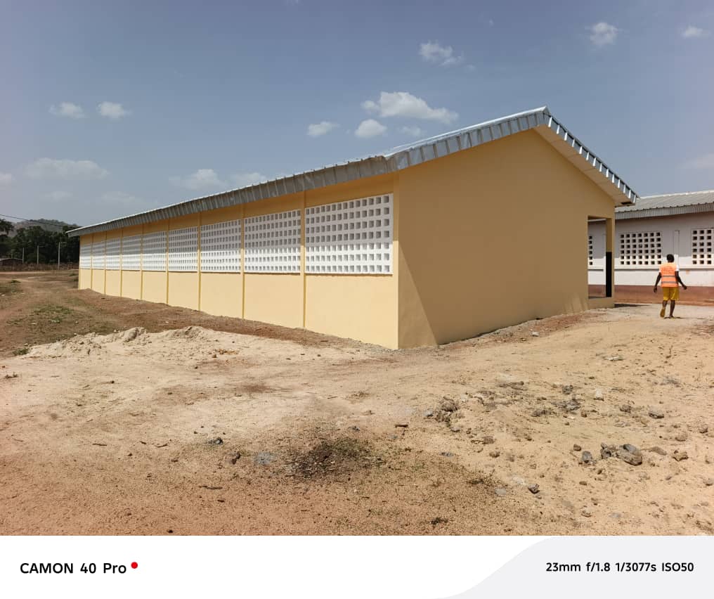 Construction de 3 classes — Gbongaha et Niamana (Conseil Régional du Kabadougou)