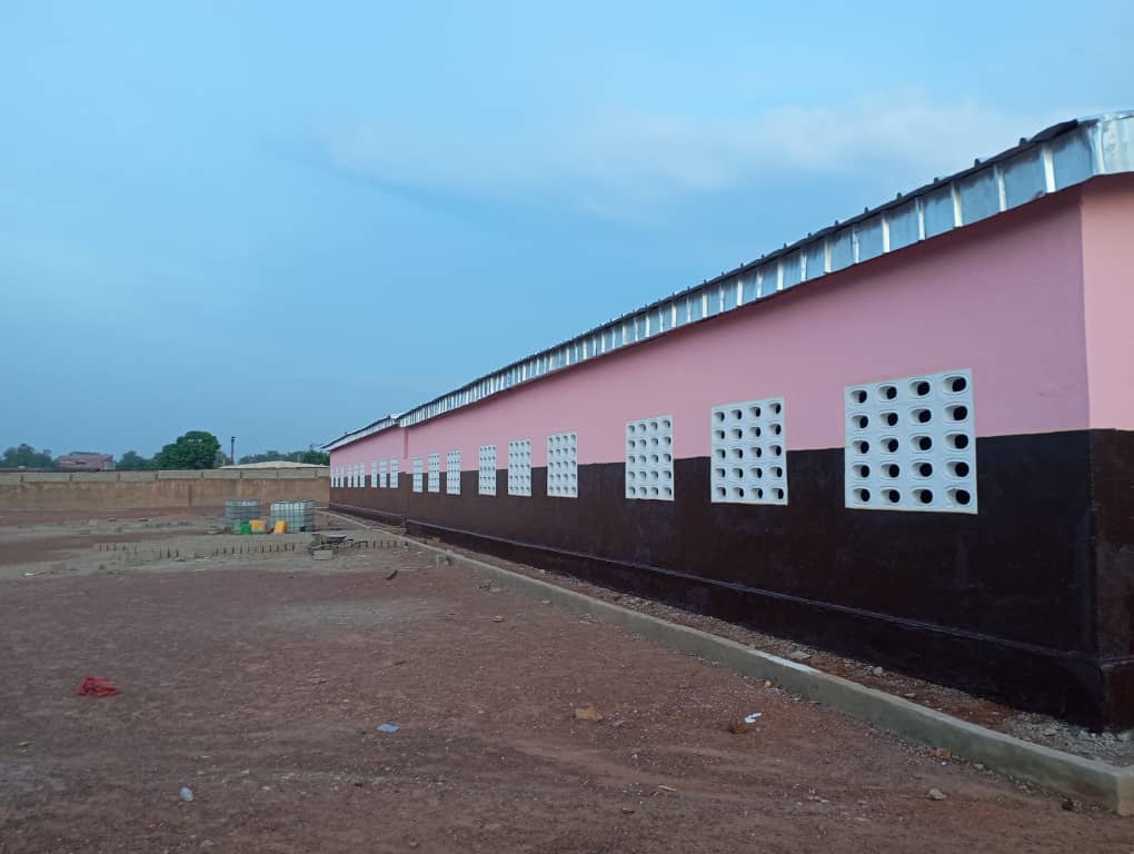 Construction d'un marché rural — Farala (Kabadougou) — vue 2