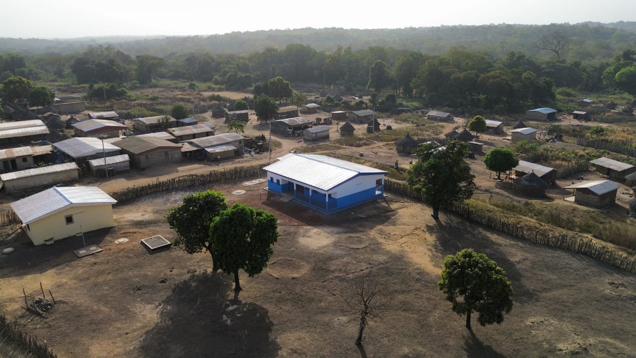 Construction d'un dispensaire, logement et latrines — Logosso (Kabadougou) — vue 3