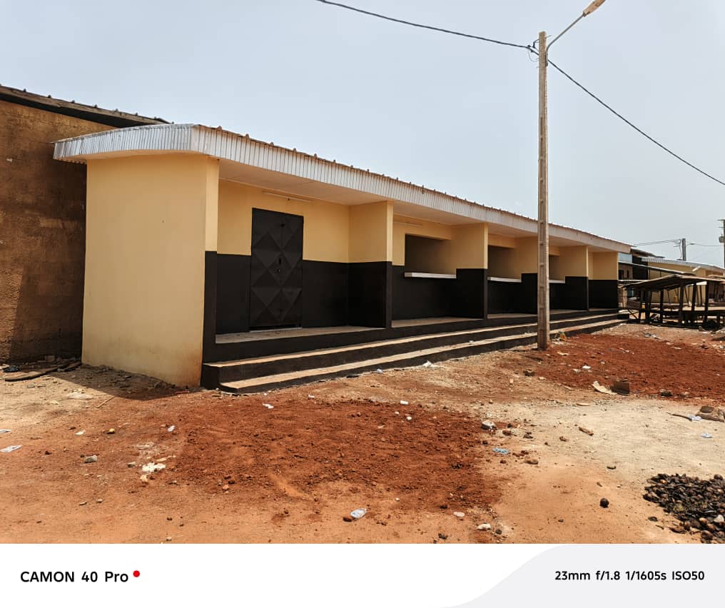 Construction d'un marché couvert — Sokoro (Kabadougou, COSO) — vue 4