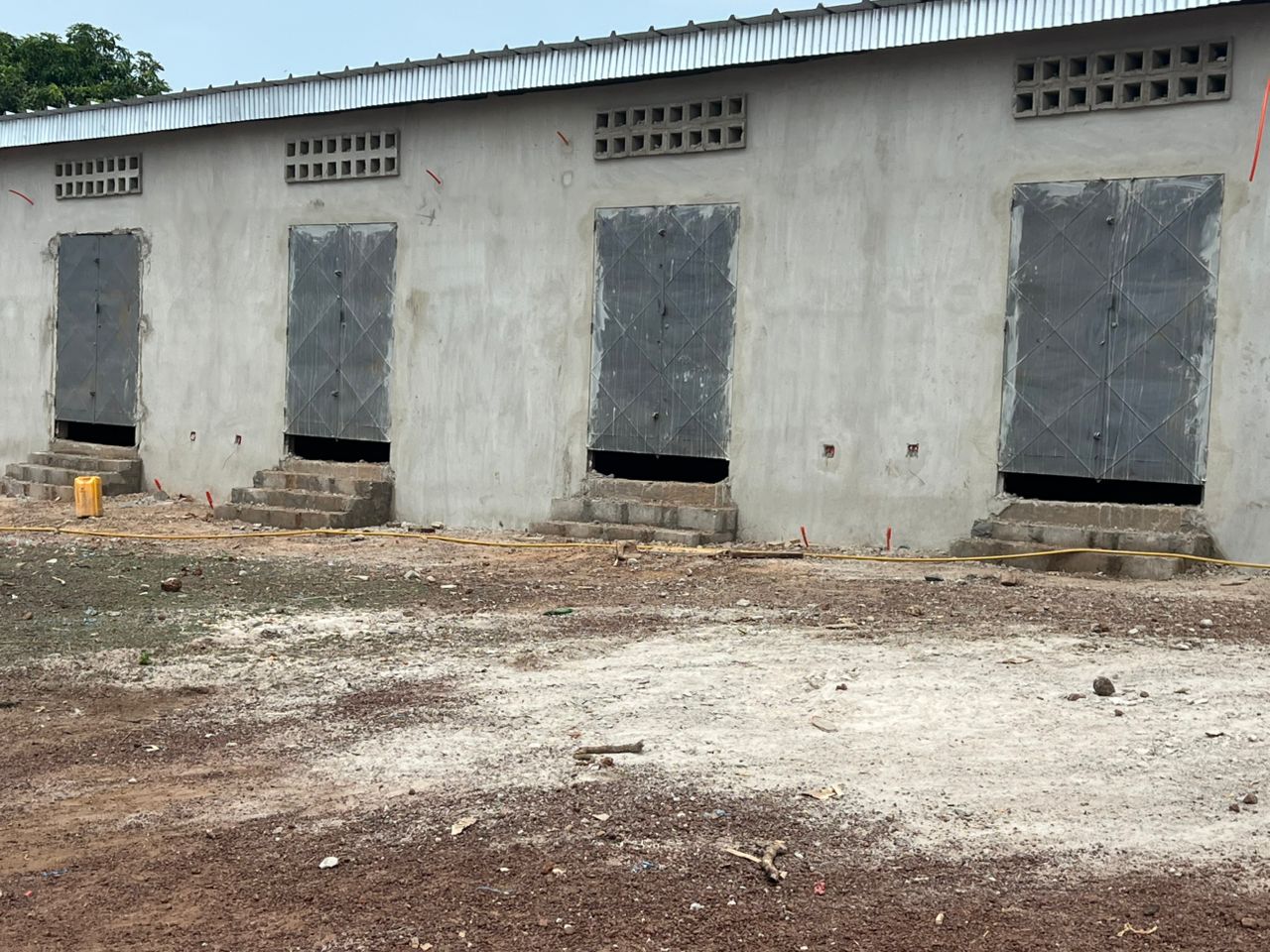 Construction d'un marché rural — Farala (Kabadougou) — vue 5