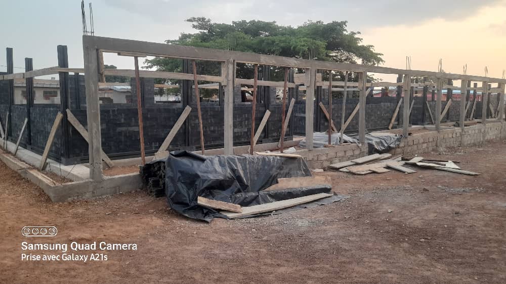 Construction de 5 classes, 2 bureaux et latrines — UNICEF (Boundiali, Bagoué) — vue 2