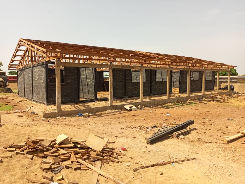 Construction de 5 classes, 2 bureaux et latrines — UNICEF (Boundiali, Bagoué) — vue 6