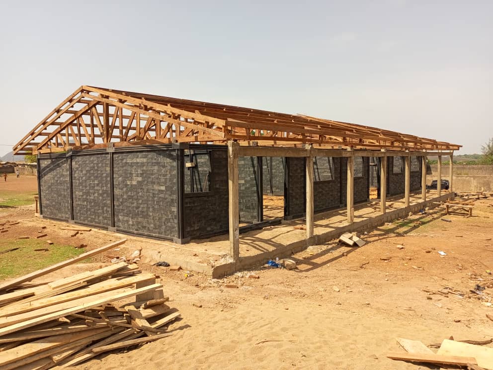 Construction de 5 classes, 2 bureaux et latrines — UNICEF (Boundiali, Bagoué) — vue 7