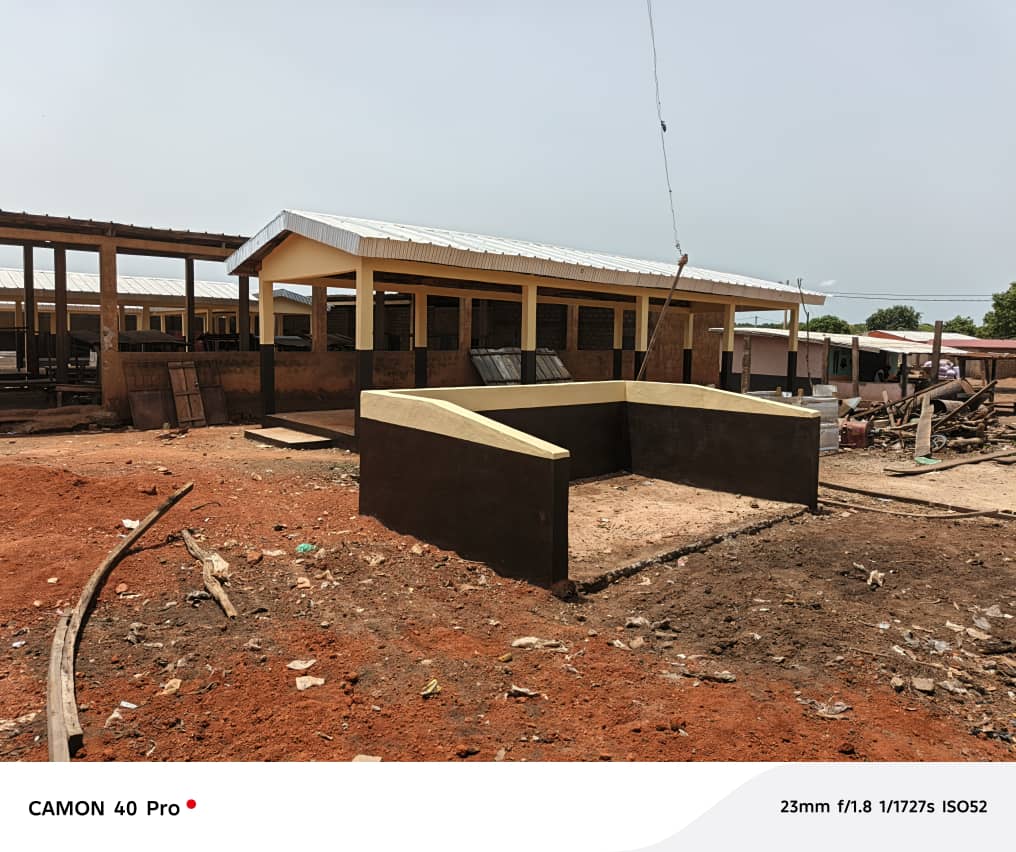 Construction d'un marché couvert — Sokoro (Kabadougou, COSO)